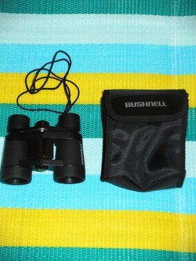 Bushnell Insta Focus Powerview 4x30 Compact Size Binoculars w/Case